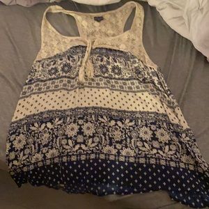 Long tank top, eclipse